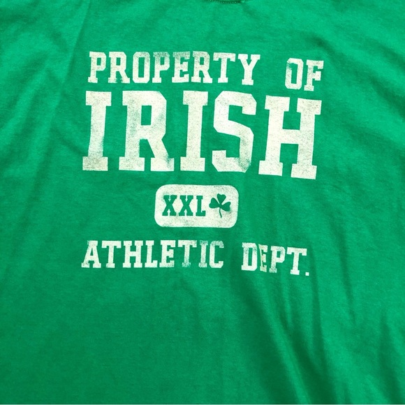 Men's Athletic Department Green T-shirt Size XL - Picture 2 of 3